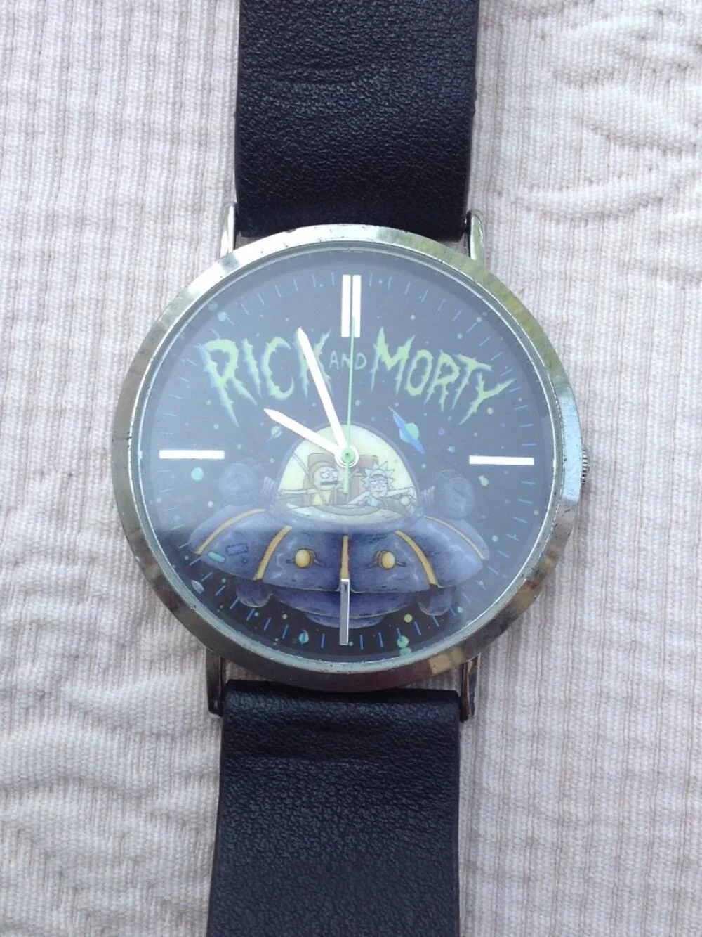 Rick & Morty Adult Swim Accutime Watch Co Wrist Watch Collectible Memorabilia